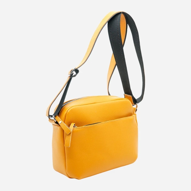 Сумка кросс-боди через плечо женская из натуральной кожи маленькая ARTiS Bags 1728 7302 Желтая (6501013872) - изображение 3
