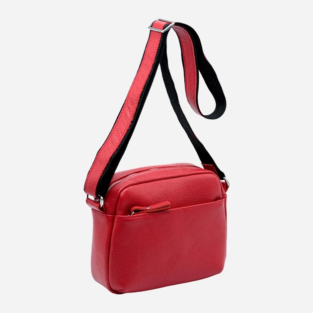 Сумка кросс-боди через плечо женская из натуральной кожи маленькая ARTiS Bags 1728 9322 Красная (6501013874) - Фото 3 Сумка кросс-боди через плечо женская из натуральной кожи маленькая ARTiS Bags 1728 9322 Красная (6501013874) - изображение 3