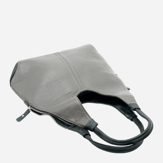 Сумка хобо жіноча з натуральної шкіри велика ARTiS Bags 586 4617-4620 Серая (6501013912) - Фото 5 Сумка хобо жіноча з натуральної шкіри велика ARTiS Bags 586 4617-4620 Серая (6501013912) - зображення 5