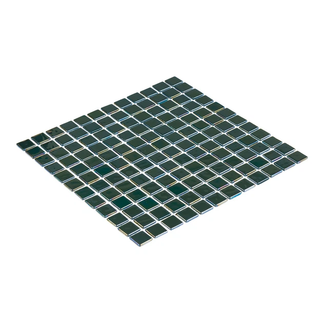 Мозаика АкваМо зеленая,перламутровая PL25312 Dark Green 31.7х31.7 стеклянная для ванны, душевой,бассейна за 1 - изображение 4