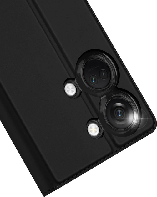 Etui Dux Ducis Skin Pro z klapką i miejscem na kartę na OnePlus Nord 3 / Ace 2V Czarne (6934913025796) - obraz 4