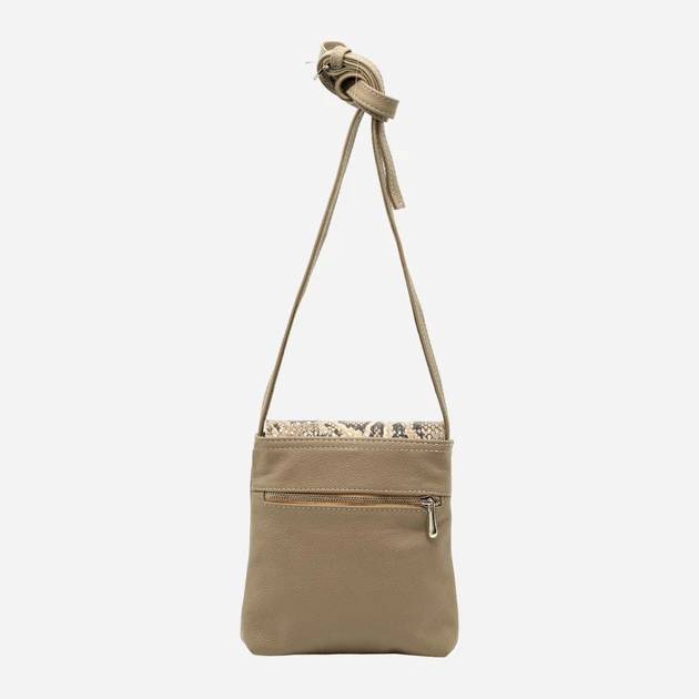 Сумка крос-боді через плече жіноча з натуральної шкіри маленька ARTiS Bags 406 140-7020 Бежевая (6501014219) - Фото 2 Сумка крос-боді через плече жіноча з натуральної шкіри маленька ARTiS Bags 406 140-7020 Бежевая (6501014219) - зображення 2