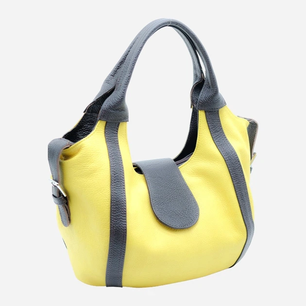 Сумка шоппер женская из натуральной кожи ARTiS Bags 265 5718-9288 Желтая (6501014210) - Фото 1 Сумка шоппер женская из натуральной кожи ARTiS Bags 265 5718-9288 Желтая (6501014210) - изображение 1