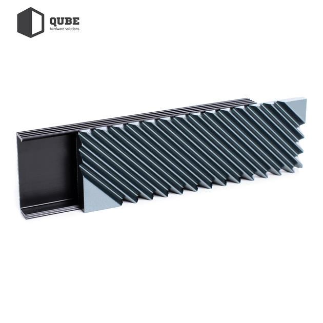 Радіатор для M.2 SSD QUBE M2-3 Gray - изображение 3