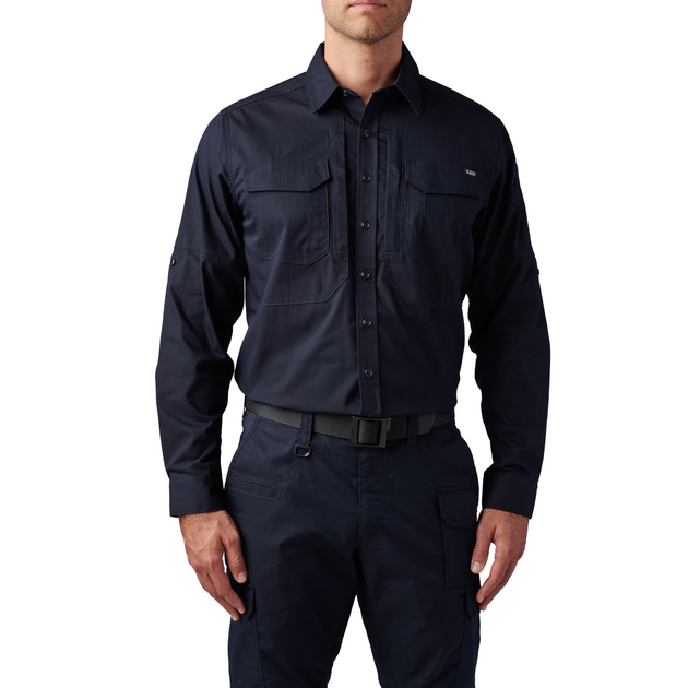 Сорочка тактична 5.11 Tactical ABR Pro Long Sleeve Shirt Dark Navy 2XL (72543ABR-724) - изображение 1