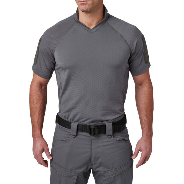 Футболка тактична потовідвідна 5.11 Tactical V.XI Sigurd S/S Shirt Storm XS (41288-092) - зображення 1