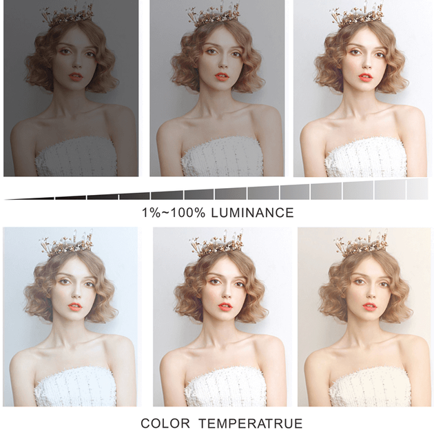 Кольцевая светодиодная лампа 45см со штативом ZOMEI ZM448 |180cm Штатив, 3200-5600K| + сумка для лампы - изображение 8