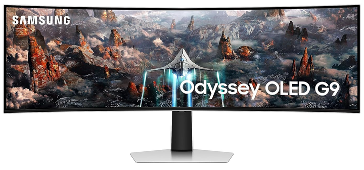 Монитор 49" Samsung Odyssey G9 G93SCD OLED 240 Гц (102393710) - Уценка - Фото 1 Монитор 49" Samsung Odyssey G9 G93SCD OLED 240 Гц (102393710) - Уценка - изображение 1
