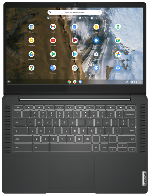 Сенсорный ноутбук 14" Lenovo IdeaPad 5 Chromebook 14ITL6 Intel Pentium 7505 RAM 4GB SSD 128GB 10час батарея Chrome OS - изображение 6