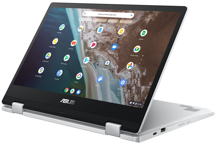 Сенсорний ноутбук 14" ASUS Chromebook CX1400FKA Intel Celeron N4500 RAM 4GB eMMC 64GB 11год батарея Chrome OS (UKR) (102101389) - Б/В - зображення 7