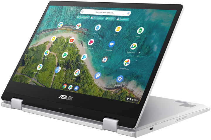 Сенсорный ноутбук 14" ASUS Chromebook Flip CM1400FXA-EC0016 AMD Athlon 3015Ce RAM 4GB eMMC 64GB 10час батарея ChromeOS (UKR) - Уценка - изображение 4
