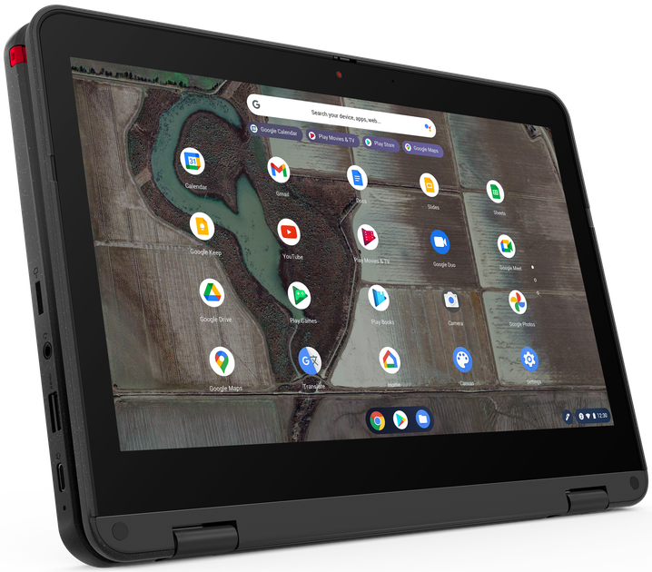 Ноутбук 11.6" Lenovo 500e CB G3 Intel Celeron N5100 RAM 8GB eMMC 64GB 12год батарея Chrome OS - зображення 4