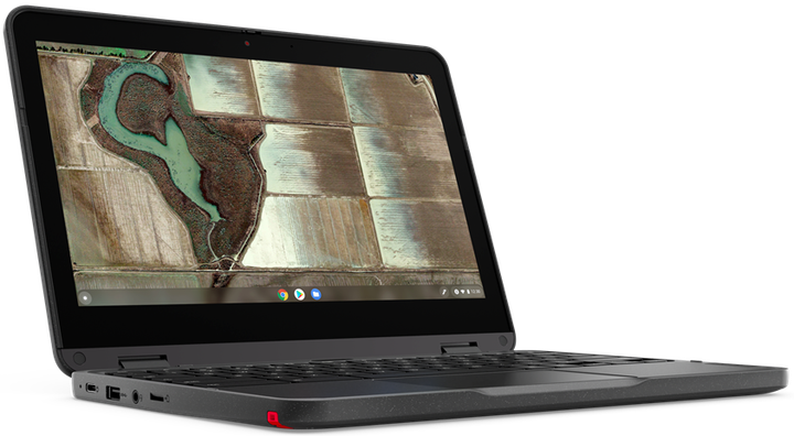 Ноутбук 11.6" Lenovo 500e CB G3 Intel Celeron N5100 RAM 8GB eMMC 64GB 12год батарея Chrome OS - зображення 5