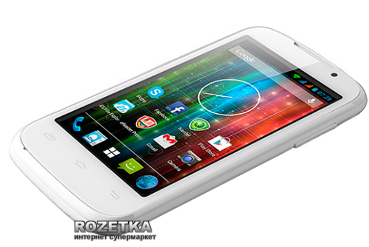Мобильный телефон Prestigio MultiPhone 3400 Duo White (PAP3400DUOWHITE ...