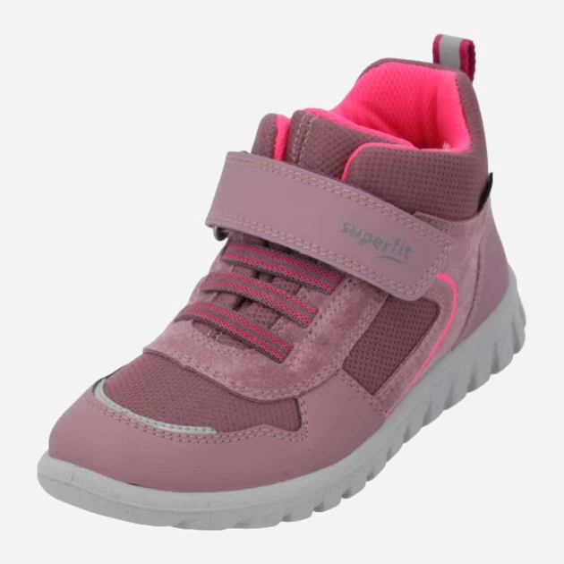 Дитячі демісезонні черевики для дівчинки Superfit Sport7 Mini 1-006188-8510 29 Рожеві (9010159399406) - зображення 3