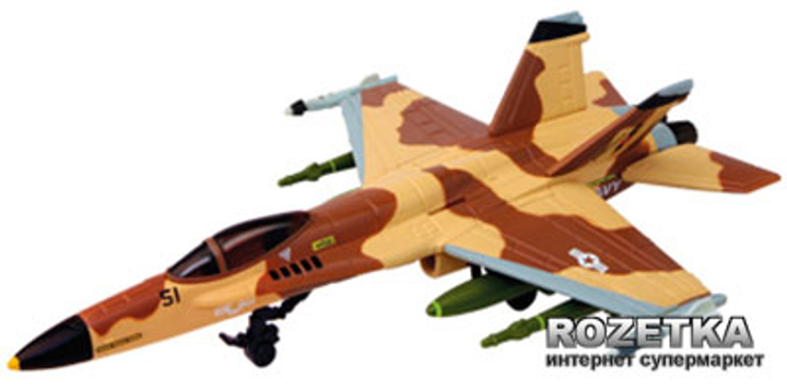 Объемный пазл 4D Master Истребитель F/A-18C Desert Hornet - Шершень пустыни (26202) - изображение 1
