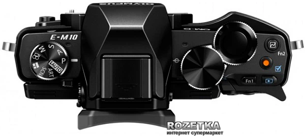 Фотоаппарат Olympus OM-D E-M10 Body Black (V207020BE000) купить на