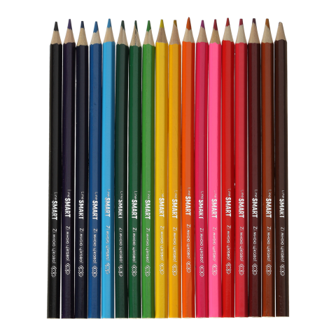 Олівці кольорові 18кол. ZiBi 2425 SMART Line (12) /ZB.2425/ - изображение 2