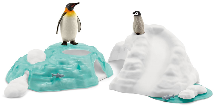 Zestaw do zabawy Schleich Wild Life Zabawa rodziny pingwinów 42661 (4059433761961) - obraz 4