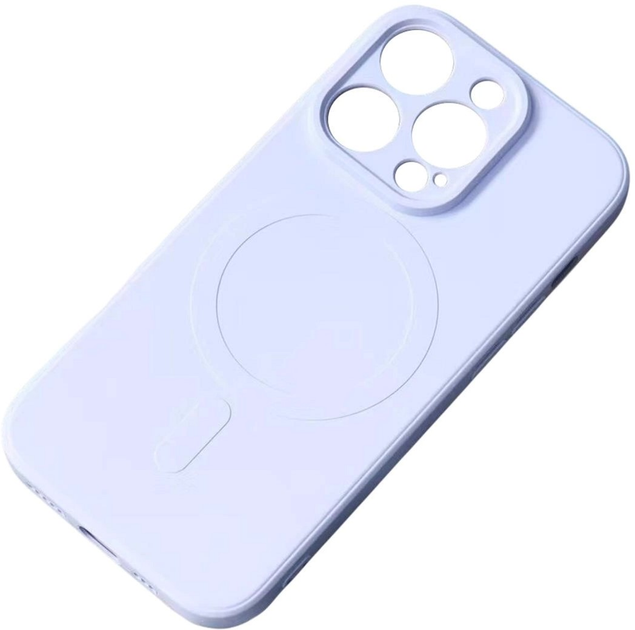 Etui plecki Hurtel MagSafe Silicone Case do Apple iPhone 15 Blue (9145576279762) - obraz 1