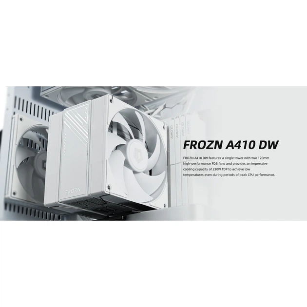 Кулер ID-Cooling Frozn A410 DW White - изображение 8