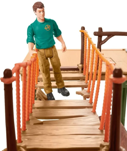 Ігровий набір Schleich Wild Life Станція шукача пригод 42594 (4059433573410) - зображення 3