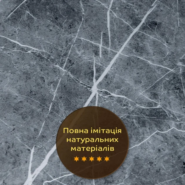 Декоративная ПВХ плита Sticker Wall серый натуральный мрамор 1,22х2,44мх3мм SW-00001406 - Фото 6 Декоративная ПВХ плита Sticker Wall серый натуральный мрамор 1,22х2,44мх3мм SW-00001406 - изображение 6