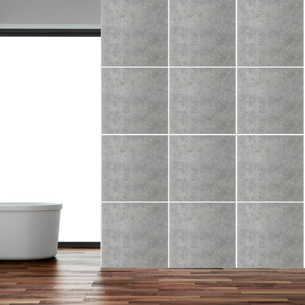 Декоративна ПВХ плита бетон 600*600*3mm (S) SW-00001631 - зображення 2