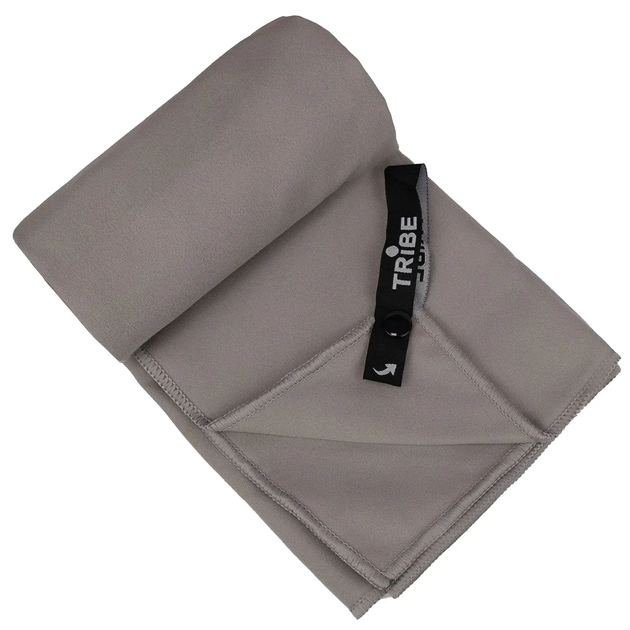 Полотенце из микрофибры Tribe Pocket Towel 60х120 см T-LC-0001-L, grey - Фото 3 Полотенце из микрофибры Tribe Pocket Towel 60х120 см T-LC-0001-L, grey - изображение 3