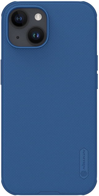 Etui Nillkin Super Frosted Shield Pro Apple iPhone 15 Blue (6902048265547) - obraz 1