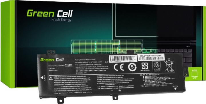 Bateria Green Cell do laptopa Lenovo 310 L15C2PB3 7.6 V 3.5 Ah (5903317223856) - obraz 1