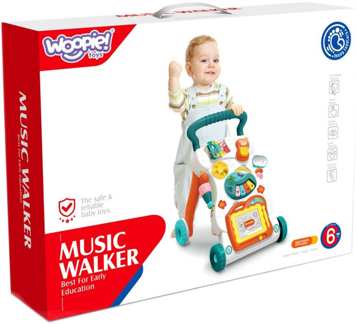 Ходунки Woopie Baby Playing Walker with Vanisher (5904326949317) - зображення 1