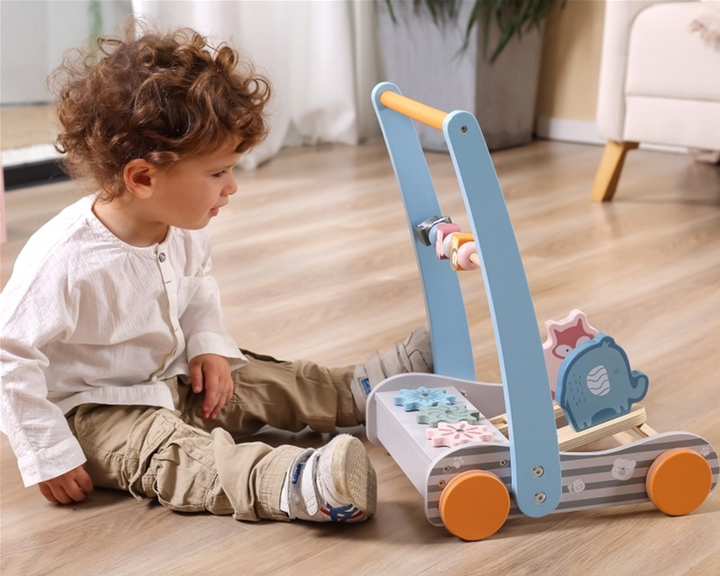 Ходунки Viga Wooden Тварини (6971608440847) - зображення 6
