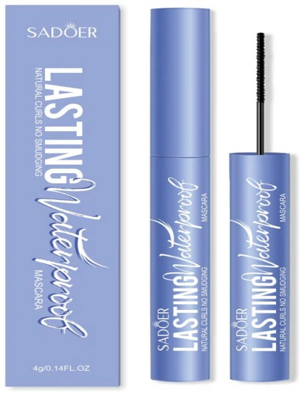 Тушь для ресниц Sadoer Long-Lasting Водостойкая 4 г (6925346337280) - изображение 2