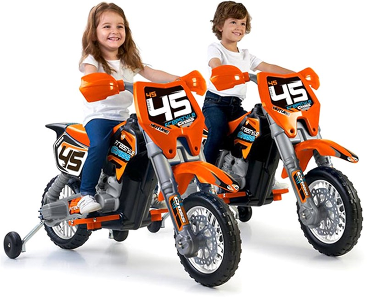 Motor na akumulator Feber Cross Bike Pomarańczowy (8056379142331) - obraz 3