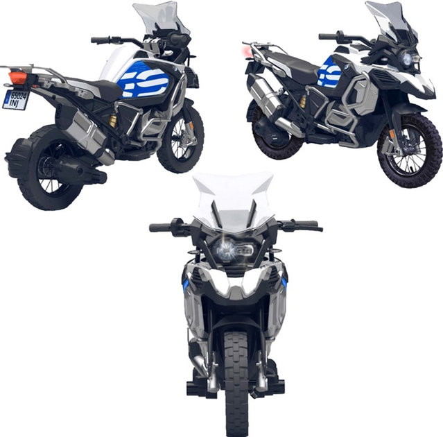 Мотоцикл на акумуляторі Injusa BMW BR1250 GS Adventure Чорний (8410964650241) - зображення 6
