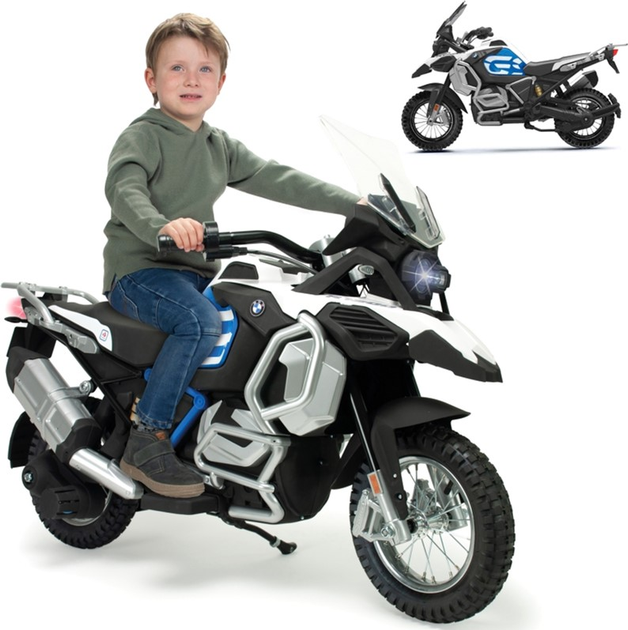 Мотоцикл на акумуляторі Injusa BMW BR1250 GS Adventure Чорний (8410964650241) - зображення 8
