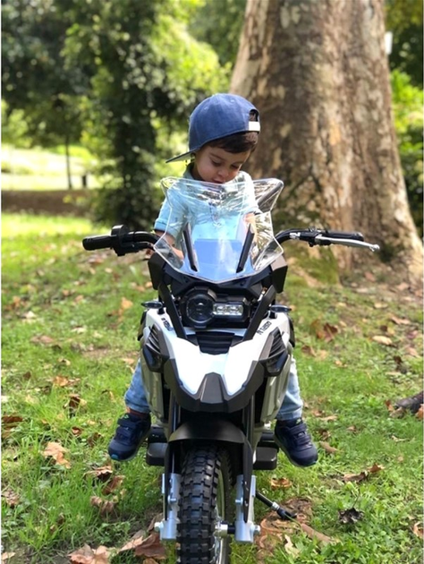 Мотоцикл на акумуляторі Injusa BMW BR1250 GS Adventure Чорний (8410964650241) - зображення 11
