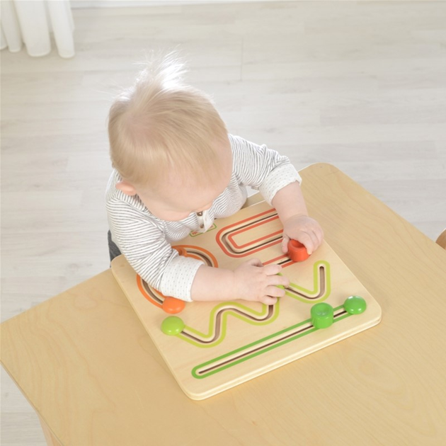 Бізіборд Masterkidz Montessori Лабіринт (6955920003164) - зображення 4