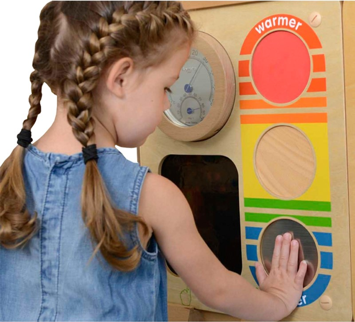 Бізіборд Masterkidz Flex Montessori Вивчення температури (6955920008565) - зображення 4