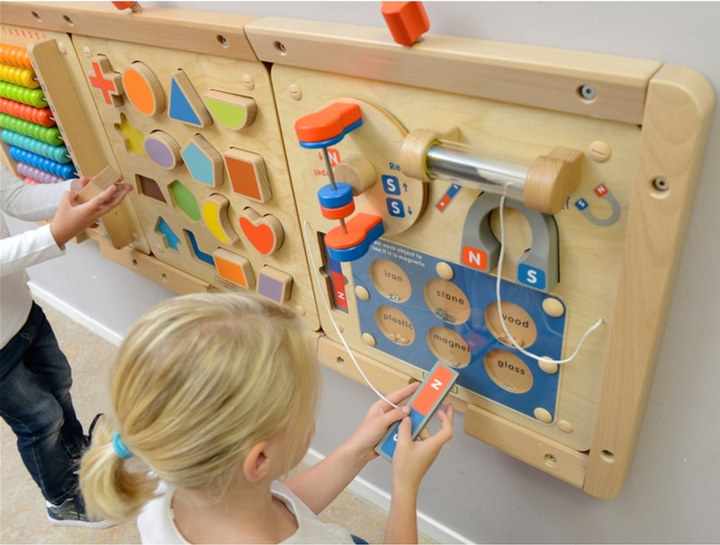 Tablica manipulacyjna Masterkidz Flex Montessori Nauka o przyciąganiu magnetycznym (6955920009616) - obraz 3