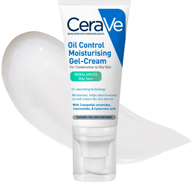 Krem do twarzy CeraVe Oil Control nawilżający 52 ml (3337875904513) - obraz 2