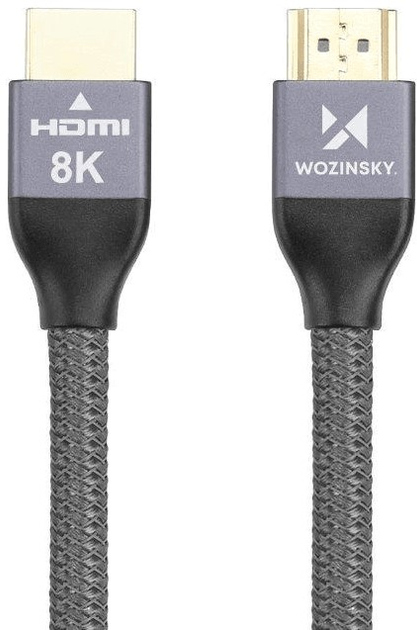 Кабель Wozinsky HDMI - HDMI 2.1 8K 2 m (WHDMI-20) - зображення 1