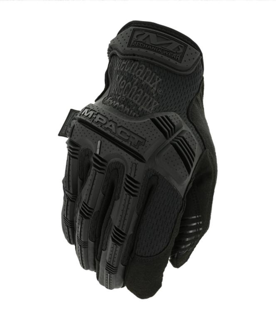 Тактичні рукавички Mechanix M-Pact Covert Gloves Black чорні XXL - зображення 1