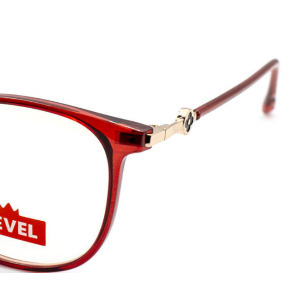 Компьютерные очки Level Red блокирующих синий свет С ЧЕХЛОМИ САЛФЕТКОЙ - изображение 2