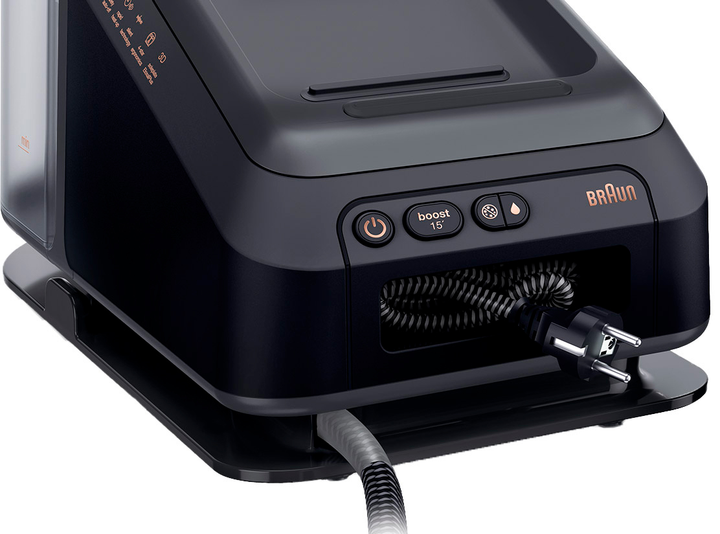 Прасувальна система BRAUN IS 7286BK SS + Прасувальна дошка BRAUN IB 3001 BK (комплект) - зображення 9