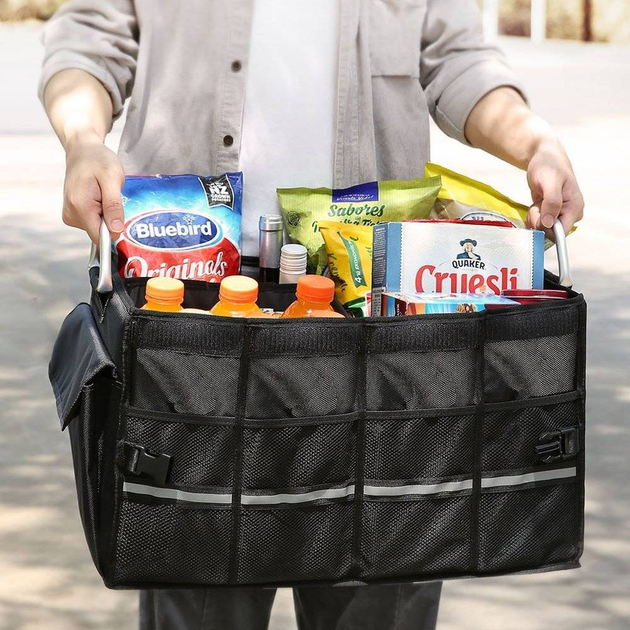 Organizer samochodowy do bagażnika Ugreen LP256 80710 Black (6957303887101) - obraz 5