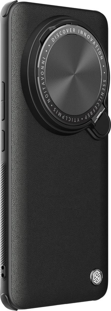 Панель Nillkin CamShield Prop Leather Magnetic Case для Xiaomi 14 Ultra Чорний (6902048279056) - зображення 2