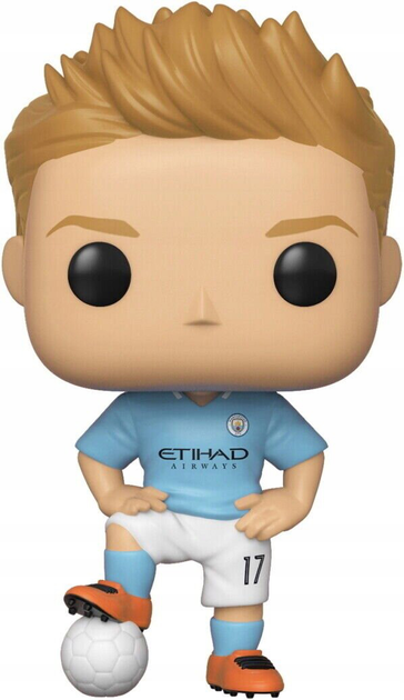 Ігрова фігурка Funko Pop Football Kevin de Bruyne Manchester City 9 см (0889698292146) - зображення 2