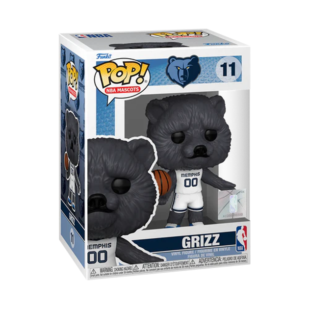 Figurka do gier Funko Pop NBA Mascots Memphis Grizz 9.5 cm (0889698796293) - obraz 2